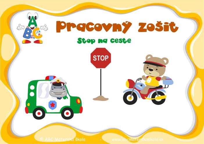 Pracovný zošit Stop na ceste